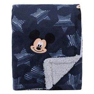 Mickey Mouse: Hello World Double Sided Baby Blanke